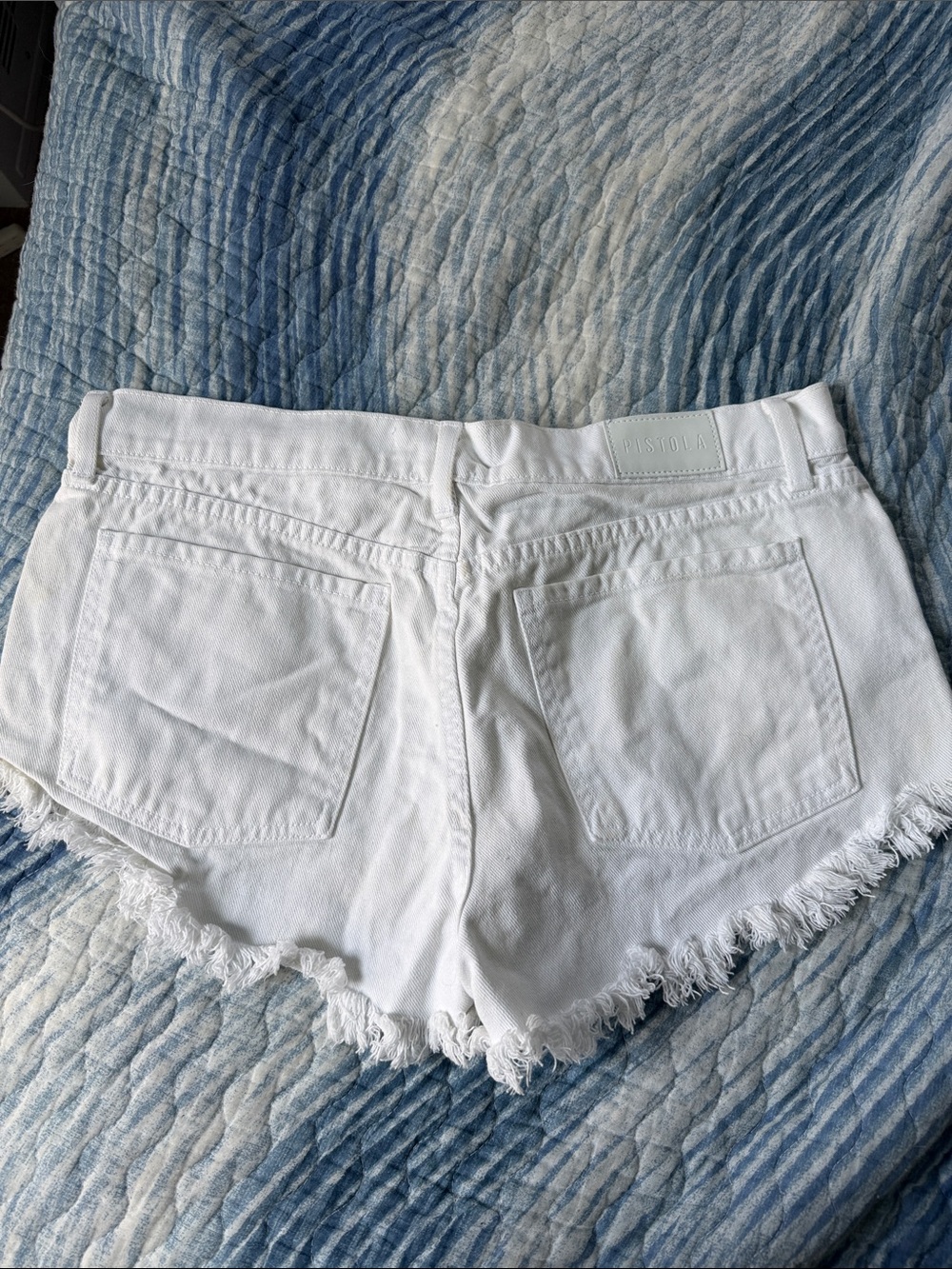 3 pairs of jean shorts -Pistola White sz29 - DL1961 sz 29- American Eagle sz 10 - Picture 6 of 16